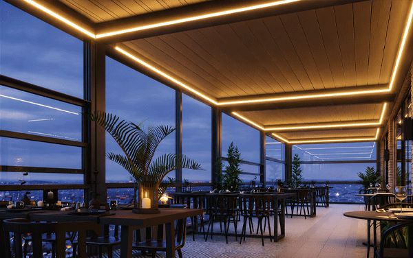 Aluminum Pergola – Bioclimatic System