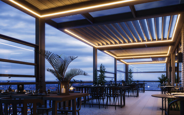 Aluminum Pergola – Bioclimatic System